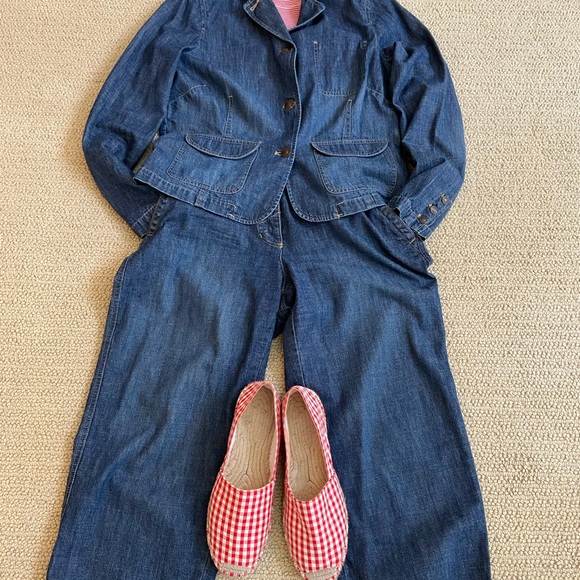 2 pc denim suit - Picture 2 of 10
